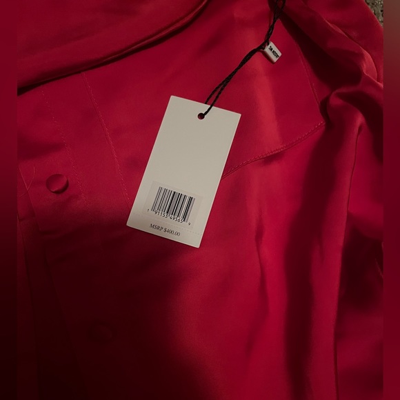 Jason Wu red button down blouse - Picture 5 of 5